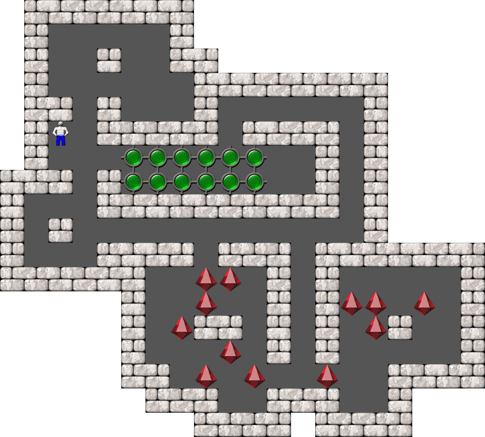 Sokoban Sonic 2 level 12